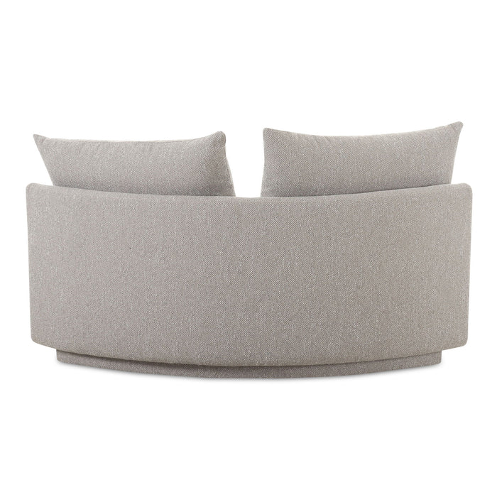 Rosello - Corner Chair - Light Grey