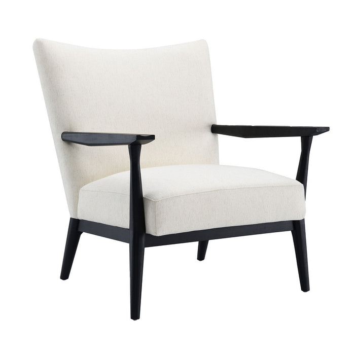 Cardoso Accent Chair - White / Black