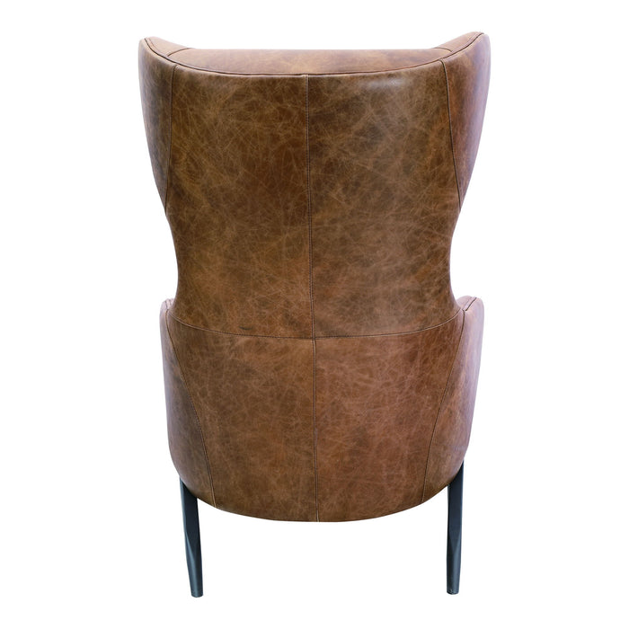 Amos - Leather Accent Chair