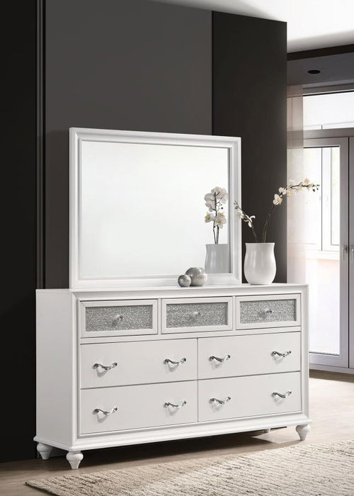 Barzini - 7-drawer Dresser With Mirror