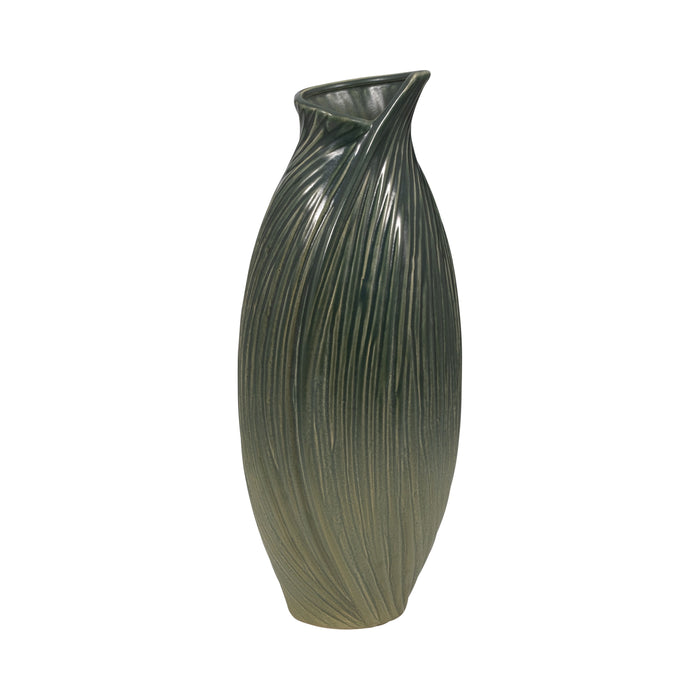 Rubpert Large Vase - Green