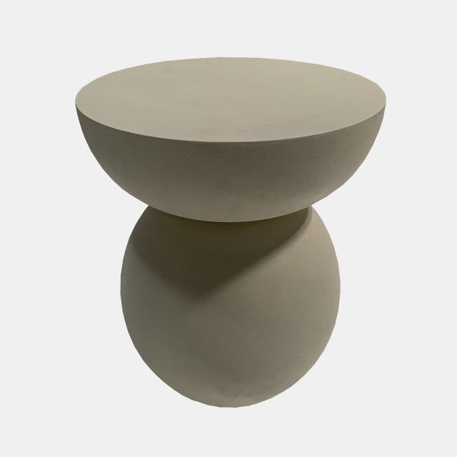 Sphere Accent Table - Antique White