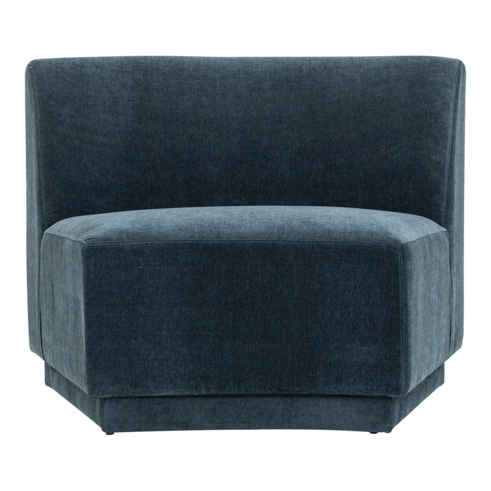 Yoon - Slipper Chair - Blue