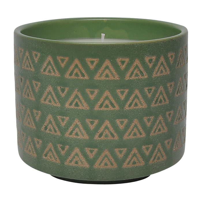 Aztec Citro Candle - Green