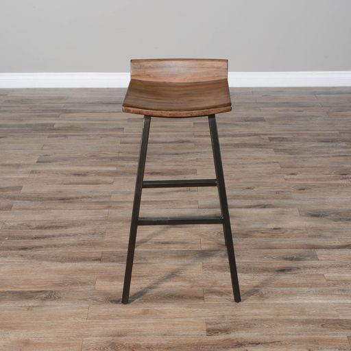 Doe Valley - Stool With Wood Seat