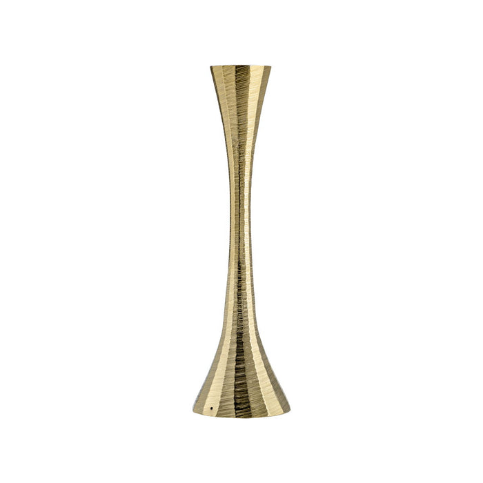 Metal Taper Candle Holder 9" - Brass