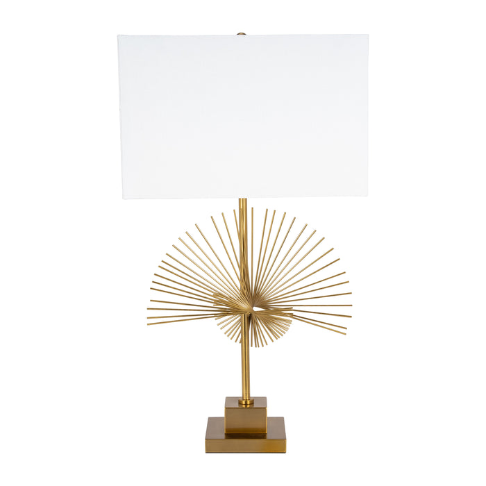 Rays Table Lamp - Gold