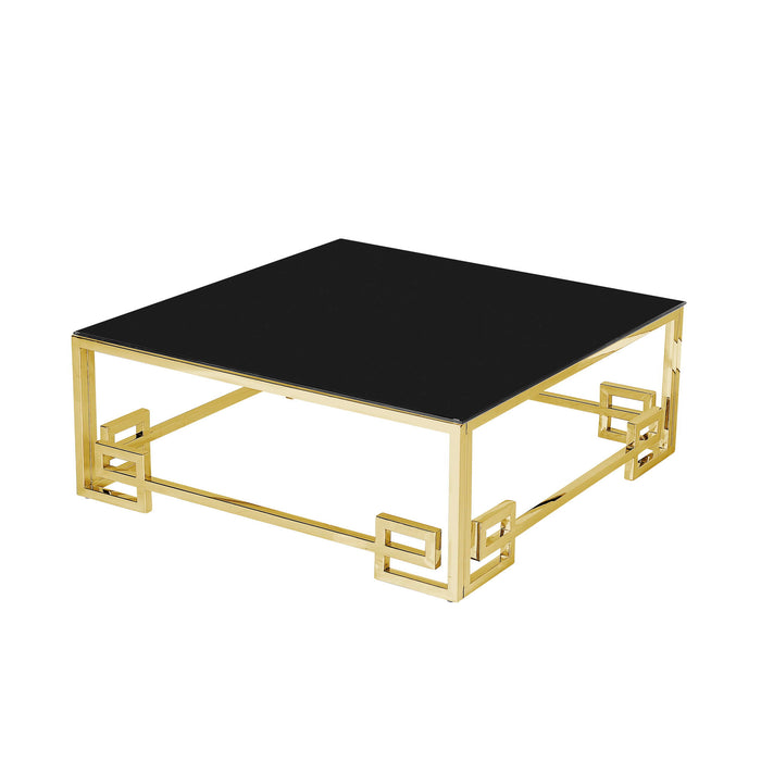 Cocktail Table - Gold / Black