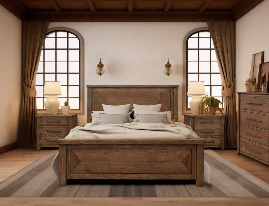 Novus Lodge - Panel Bed