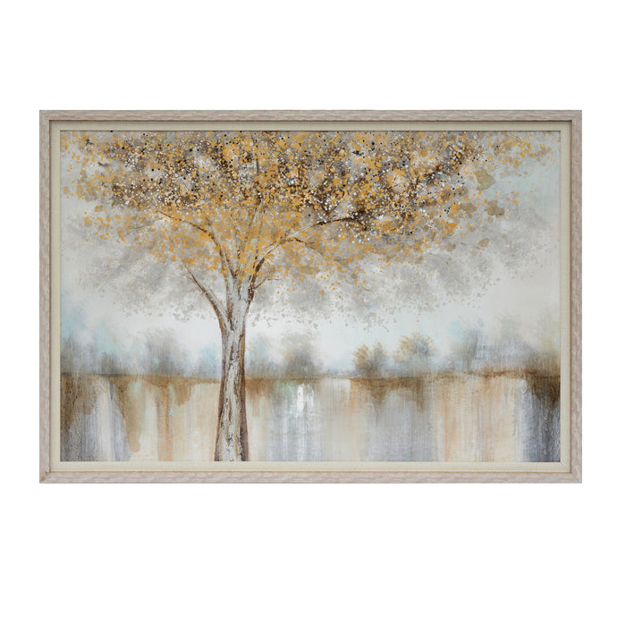 Trees Oil Painting 45 x 65" - Multi