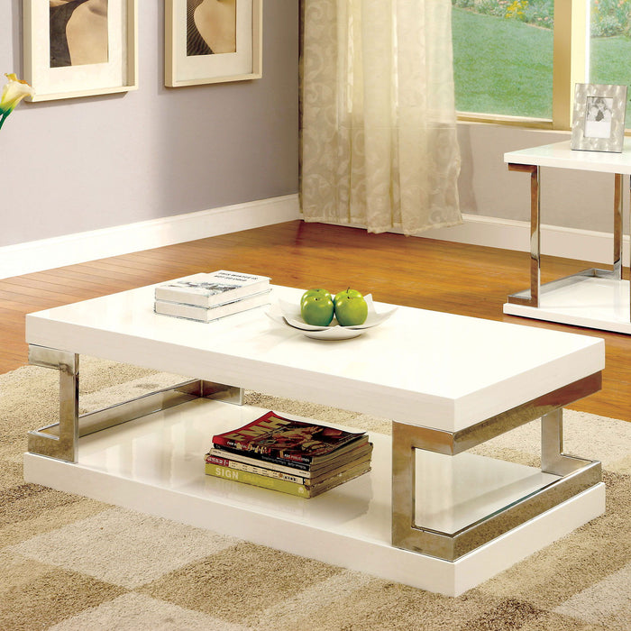 Meda - Coffee Table - White