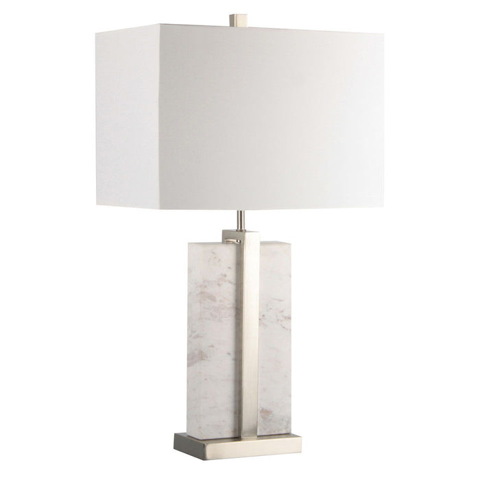 Collin Marble Table Lamp - Multi