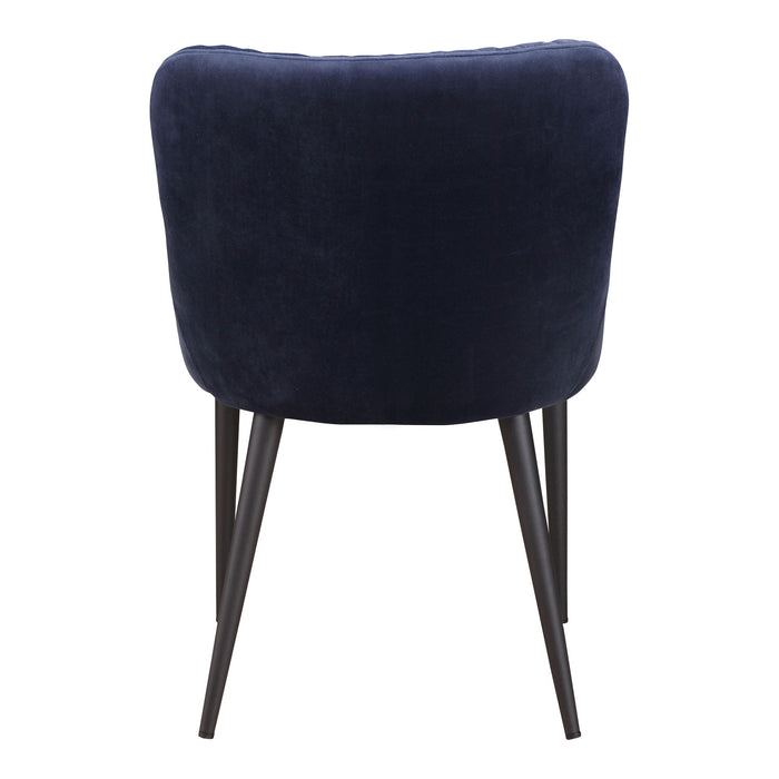 Etta - Dining Chair - Dark Blue