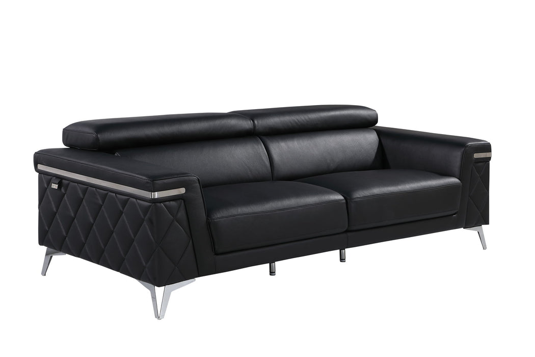 1140 - Top Grain Italian Leather Sofa