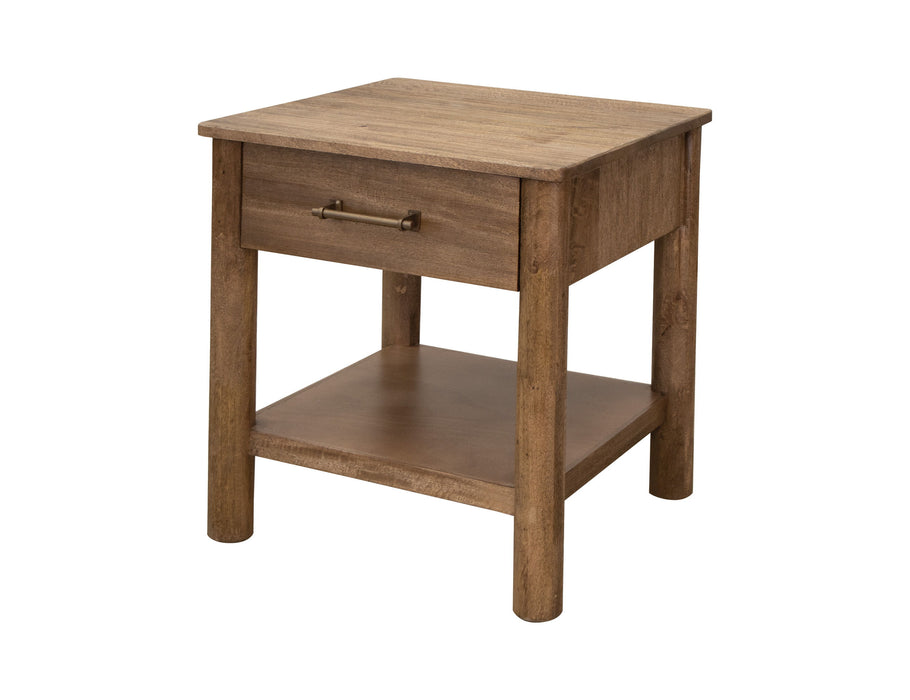 Olimpia - Chairside Table - Towny Brown