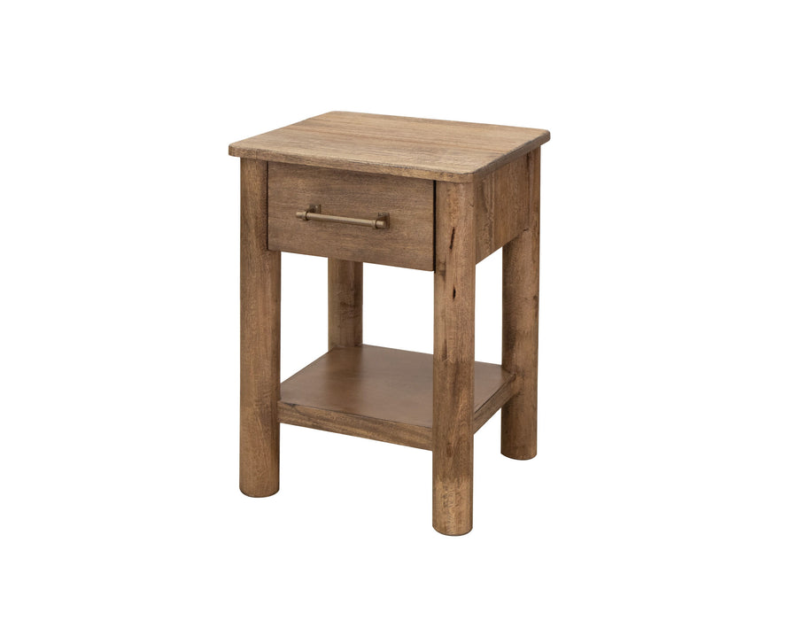 Olimpia - End Table - Towny Brown
