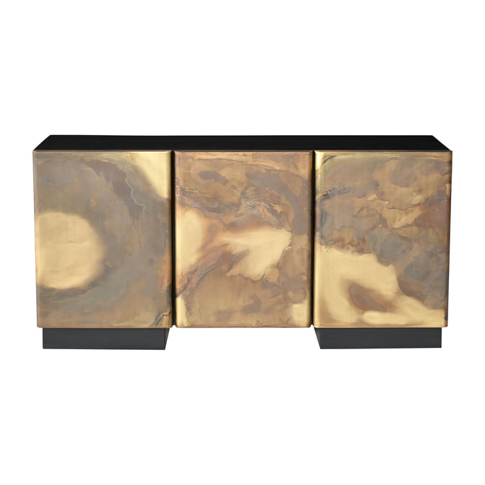 Lavish Mango Wood Sideboard - Brown