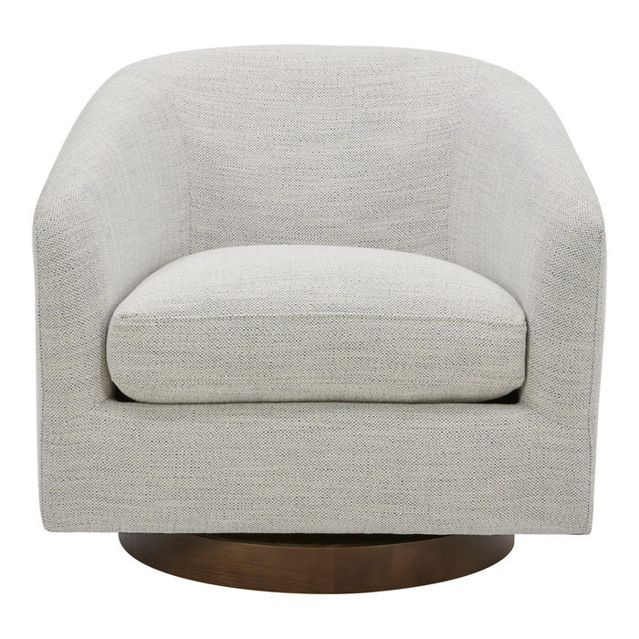 Oscy - Swivel Chair - White