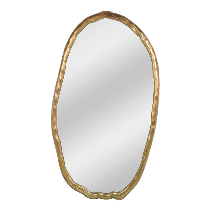 Foundry - Oval Mirror - Yellow