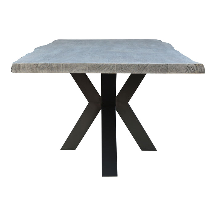 Edge - Dining Table Small - Distress Grey