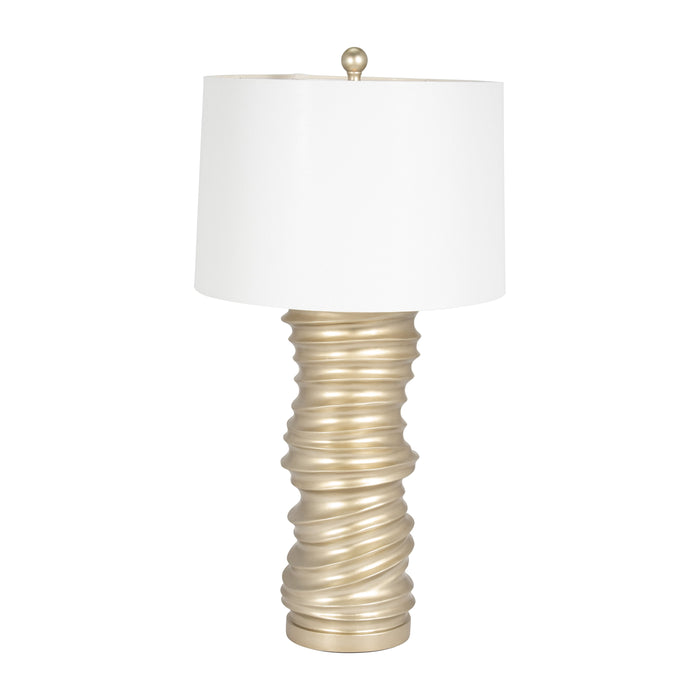 Stacking Rings Table Lamp - Champagne