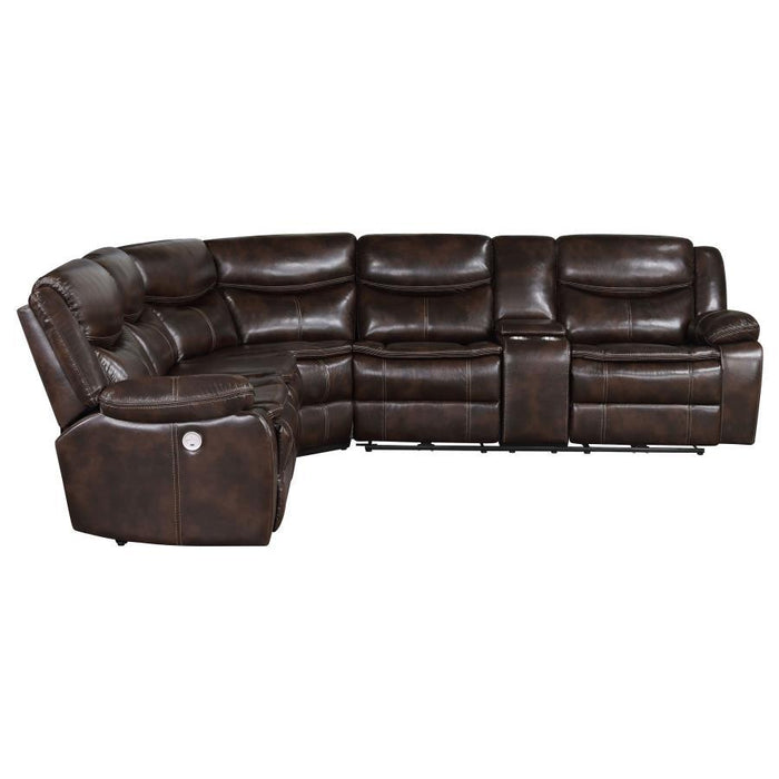 Sycamore - Upholstered Power Reclining Sectional Sofa