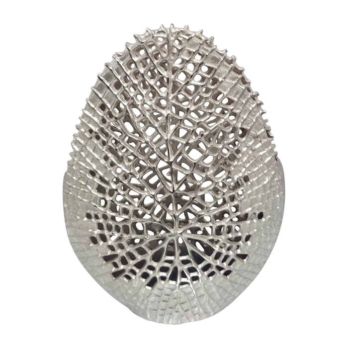 Aluminium Contemporary Vase - Silver
