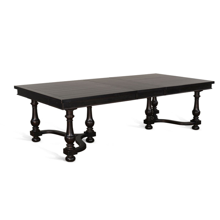 Scottsdale - Extension Table With 2 Leaves - Black