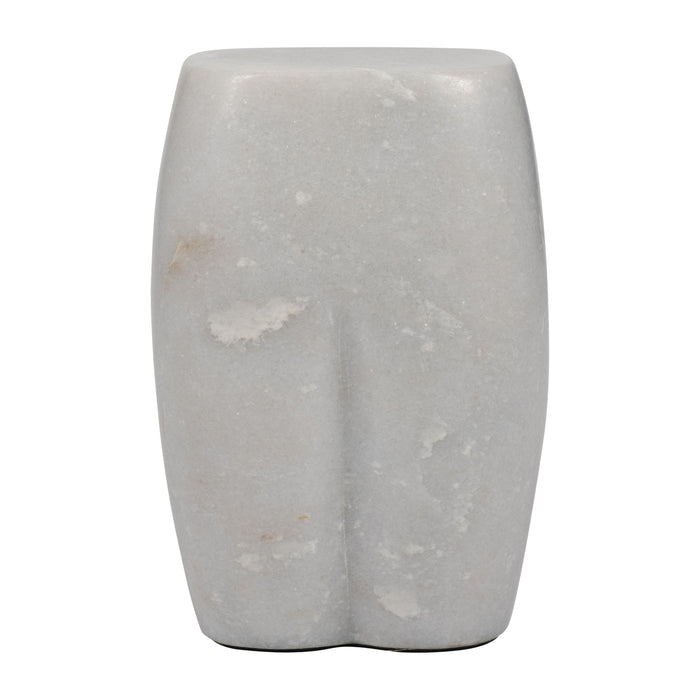 Marble 5" Booty Object - White