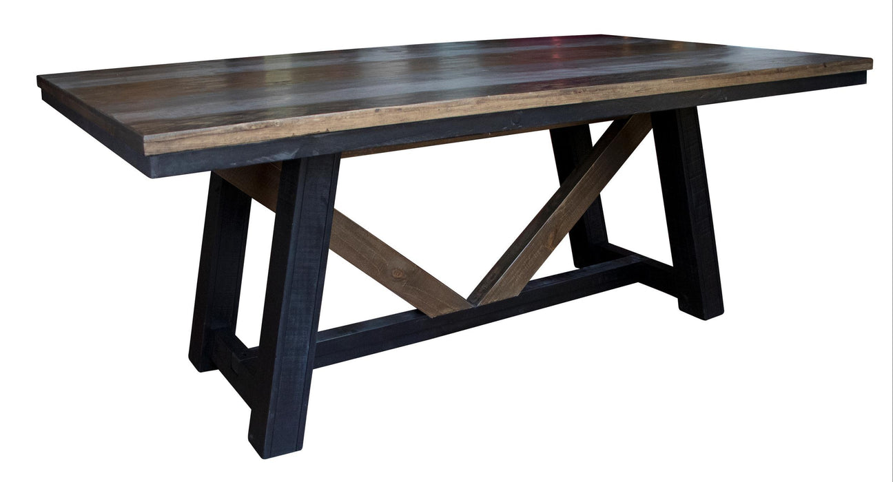 Antique Gray - Table - Gray / Brown