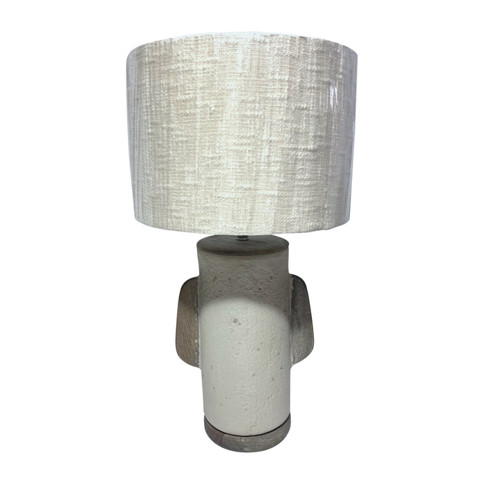 Ecomix 24" Organic Table Lamp - Ivory