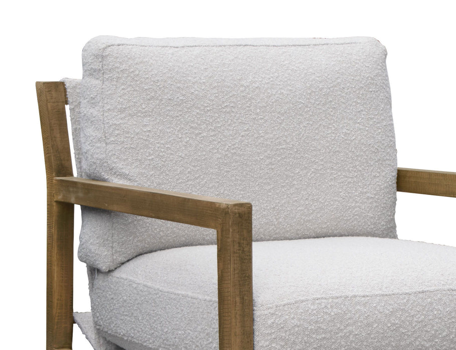 Milan - Fabric Arm Chair - Beige