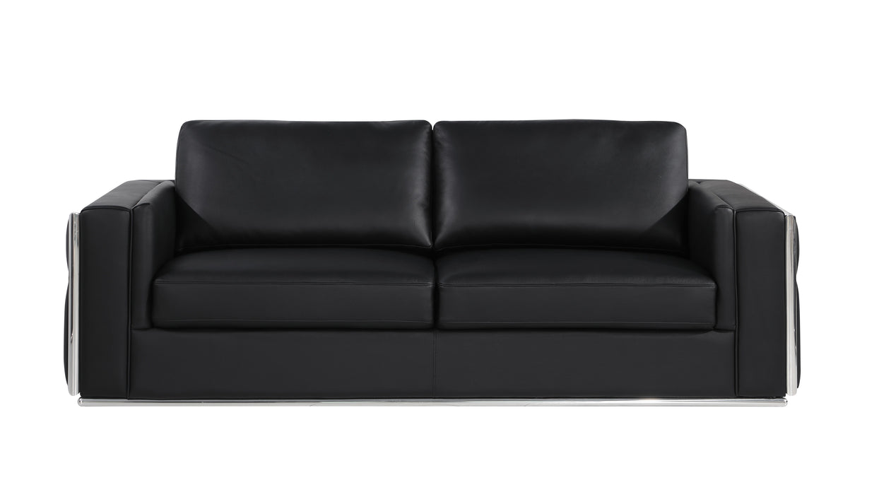 1130 - Top Grain Italian Leather Sofa