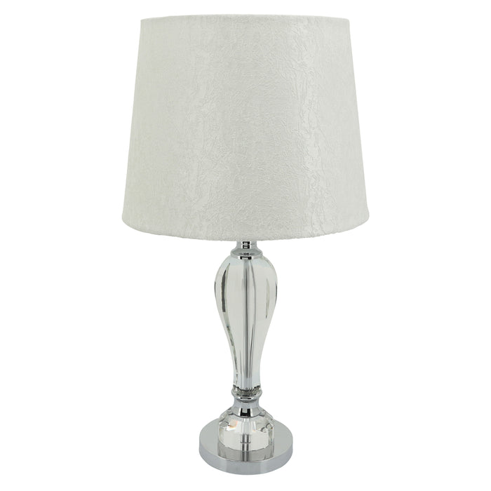 Crystal Bulb Table Lamp 23.75" - Clear