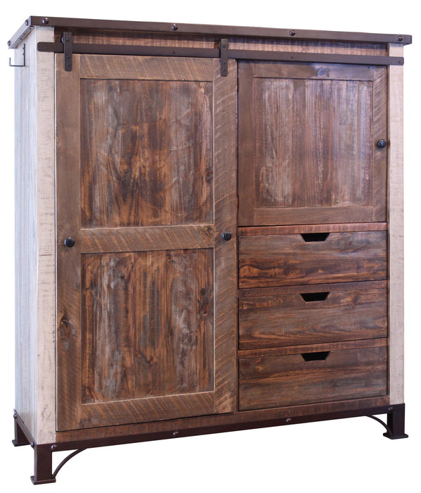Antique - Сhest With 3 Drawers - Multicolor