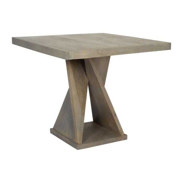 Jamye Large Wood Table - Grey
