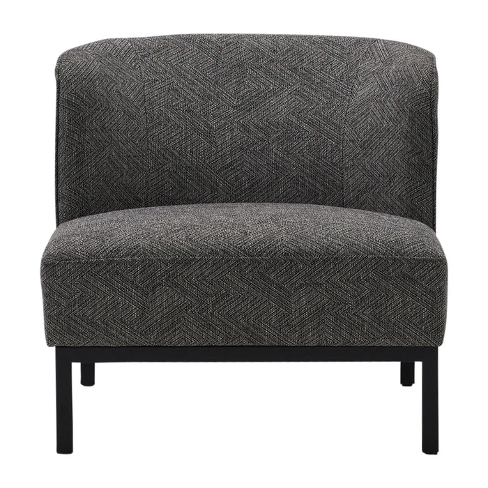 Modern Sliper Chair - Gray