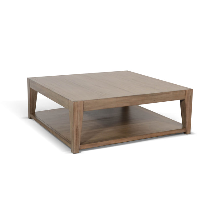 Doe Valley - Coffee Table With Casters - Dark Brown