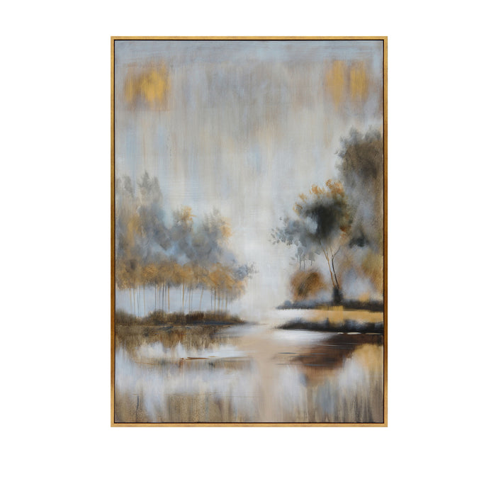Landscape Oil Painting 74 x 50" - Multi