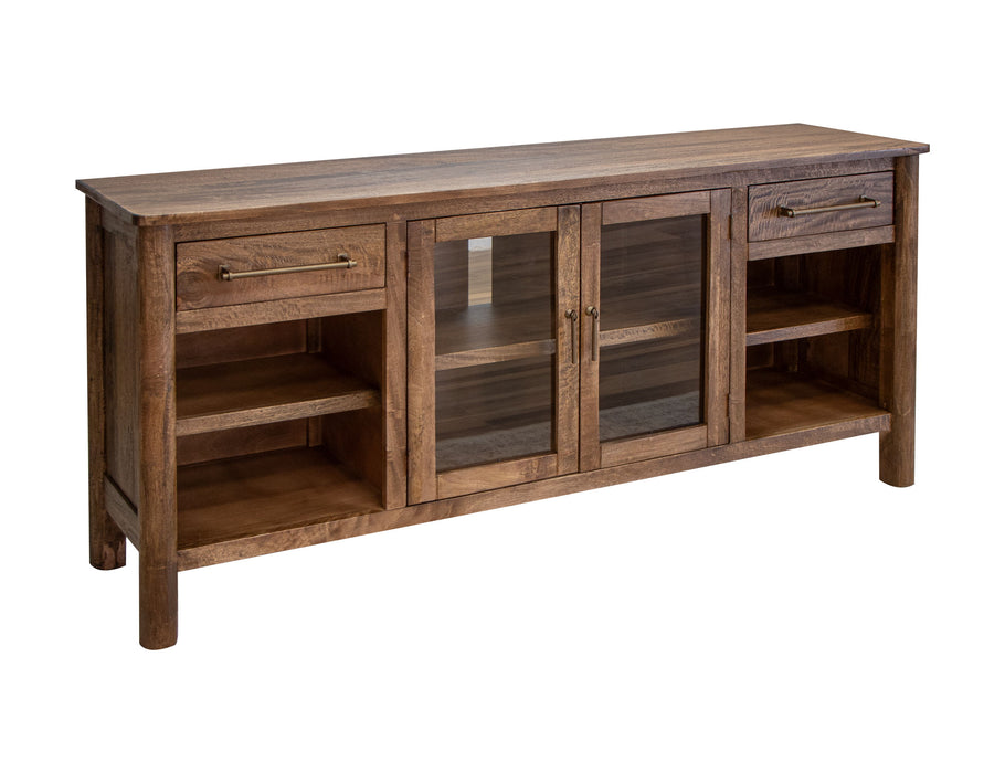 Olimpia - TV Stand With 2 Drawers & 2 Doors - Towny Brown