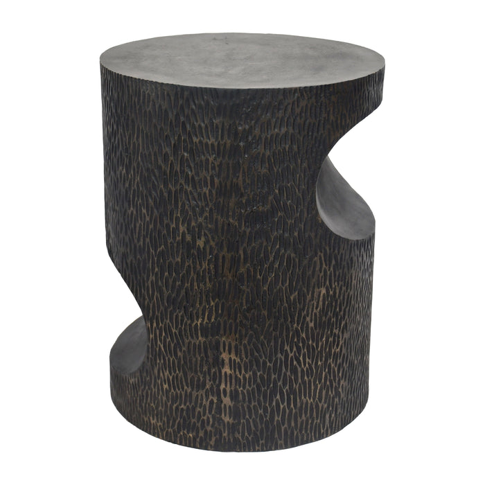 21" Cali Metal Stool Table - Bronze