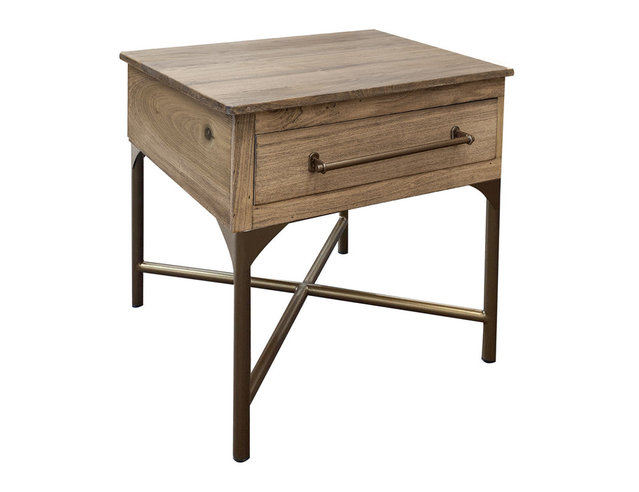 Bernabe - End Table - Sepia Brown