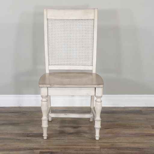 Westwood Village - Caneback Chair With Wood Seat
