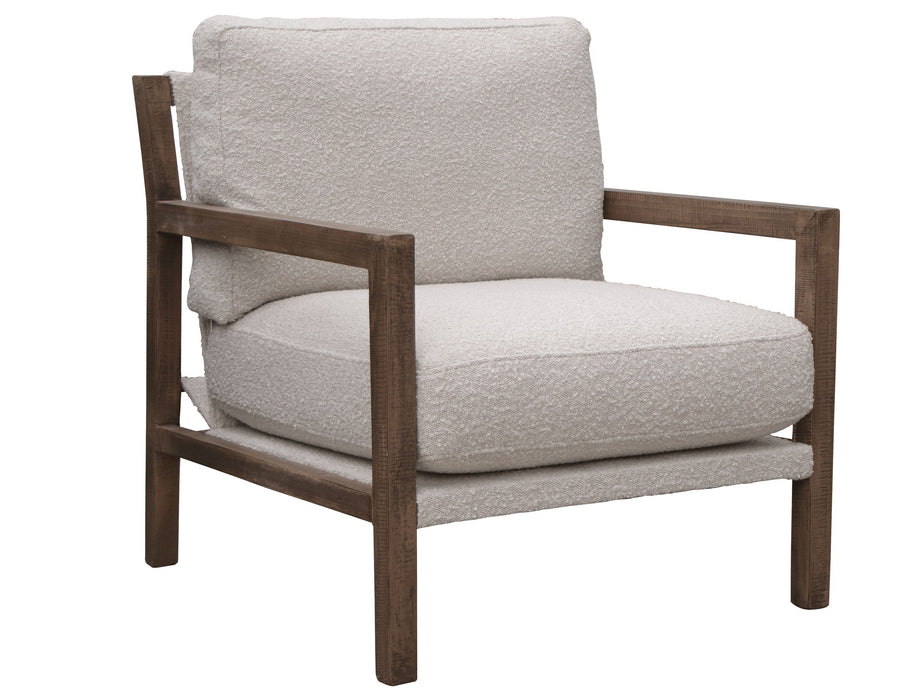 Milan - Fabric Arm Chair - Beige