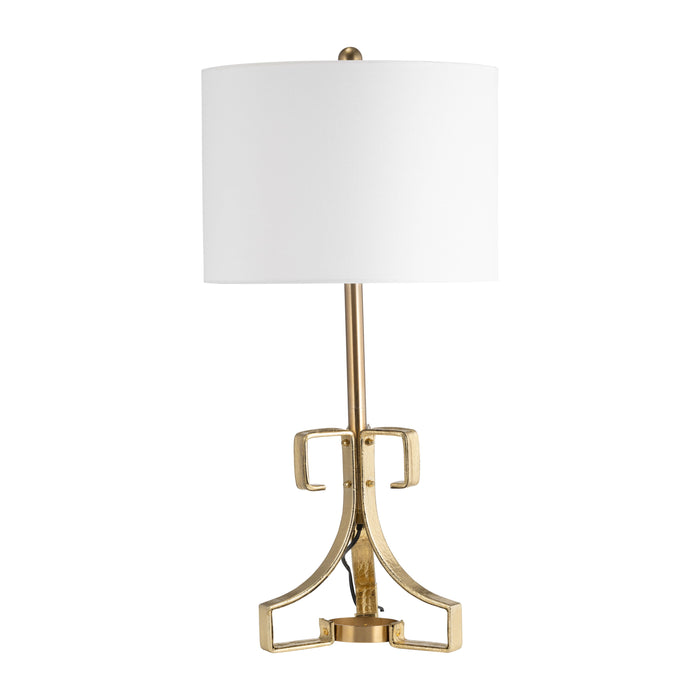 Metal Table Lamp 28.5" - Gold