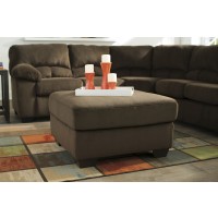 Dailey - Chocolate - Oversized Accent Ottoman