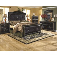 Coal Creek 6 Pc. Bedroom - Dresser, Mirror, Queen Bed