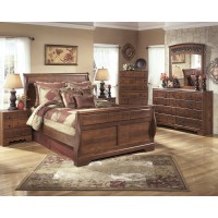 Timberline 5 Pc. Bedroom - Dresser, Mirror & Queen Sleigh Bed