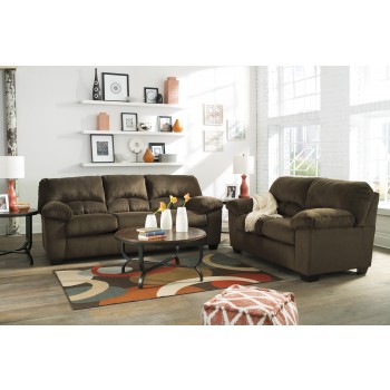 Dailey - Chocolate - Sofa & Loveseat