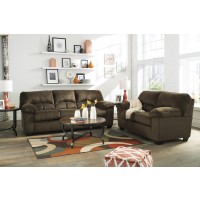 Dailey - Chocolate - Sofa & Loveseat
